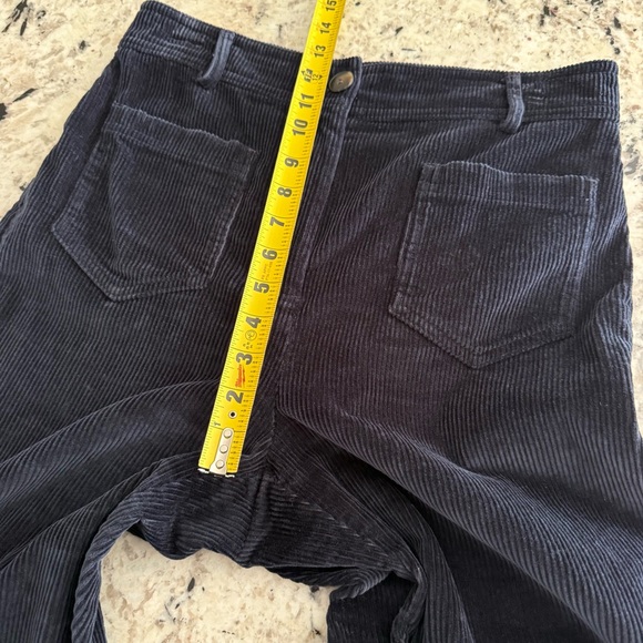 Sezane The 70's Trousers Navy Blue Corduroy EU 40 US 8 - Picture 10 of 16